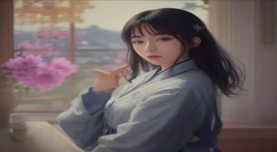 薰衣草与鼠尾草多年生花卉种子特写，细小种子散落在浅色陶瓷碟上，背景为柔和紫色调